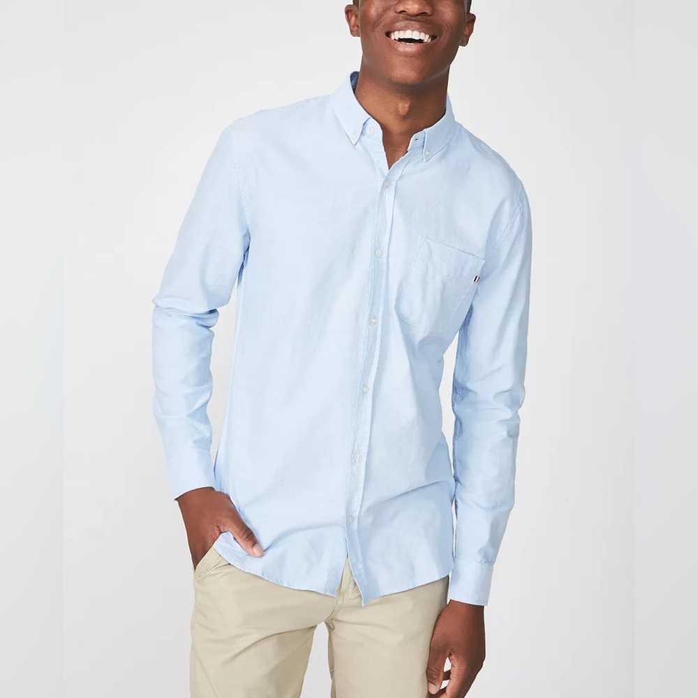 Cotton On Brunswick Slim Fit Button-down Shirt